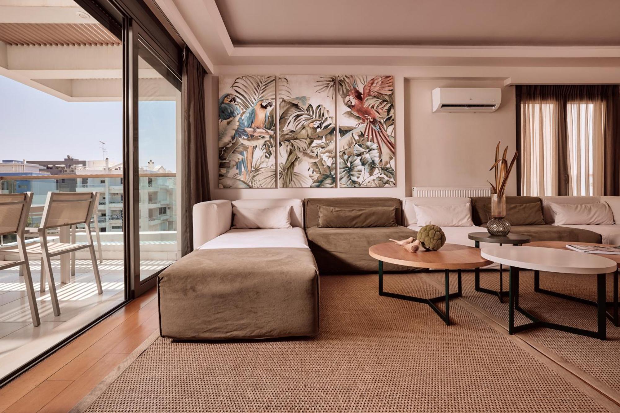 Elaia Luxury Condo Glyfada Athén Kültér fotó