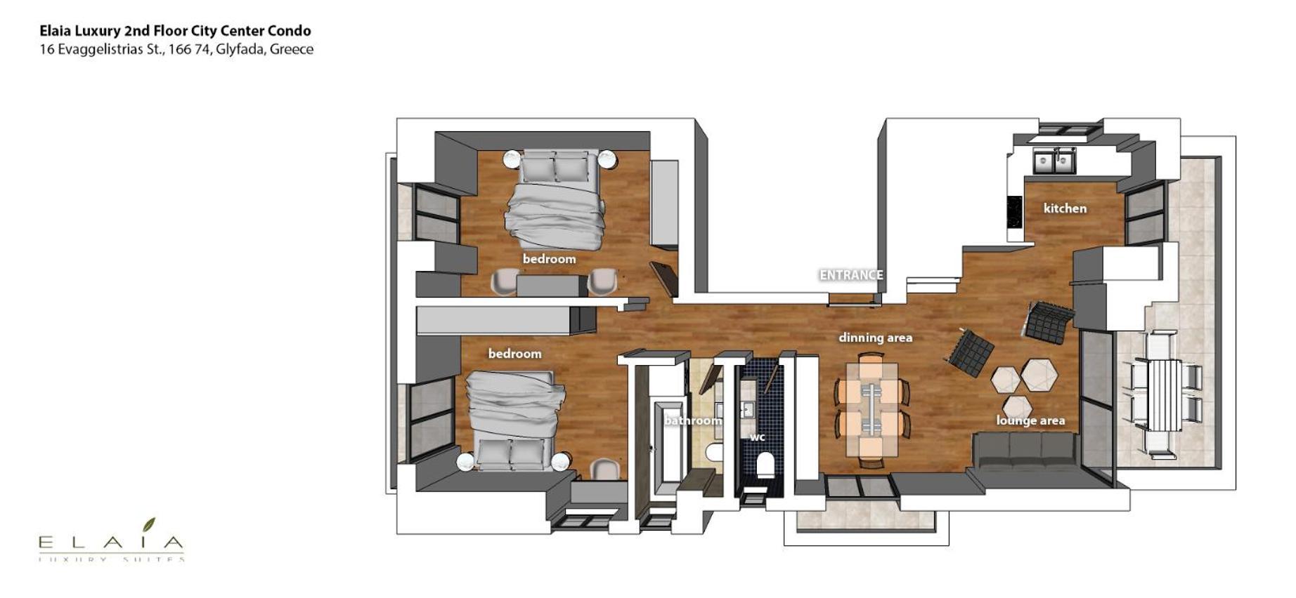 Elaia Luxury Condo Glyfada Athén Kültér fotó